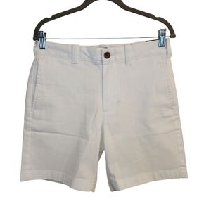 NWT J.Crew Women's White 7" Inseam Chino Short Size 29